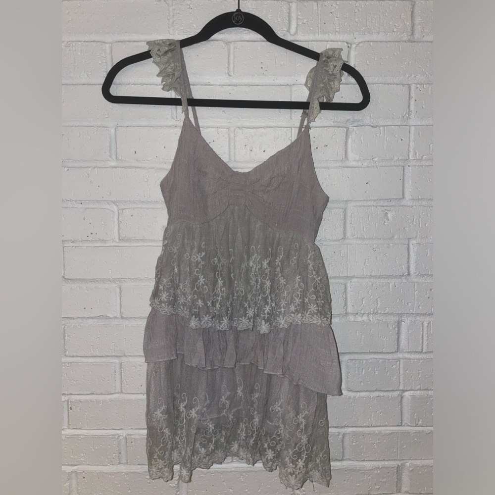 Layered lace top